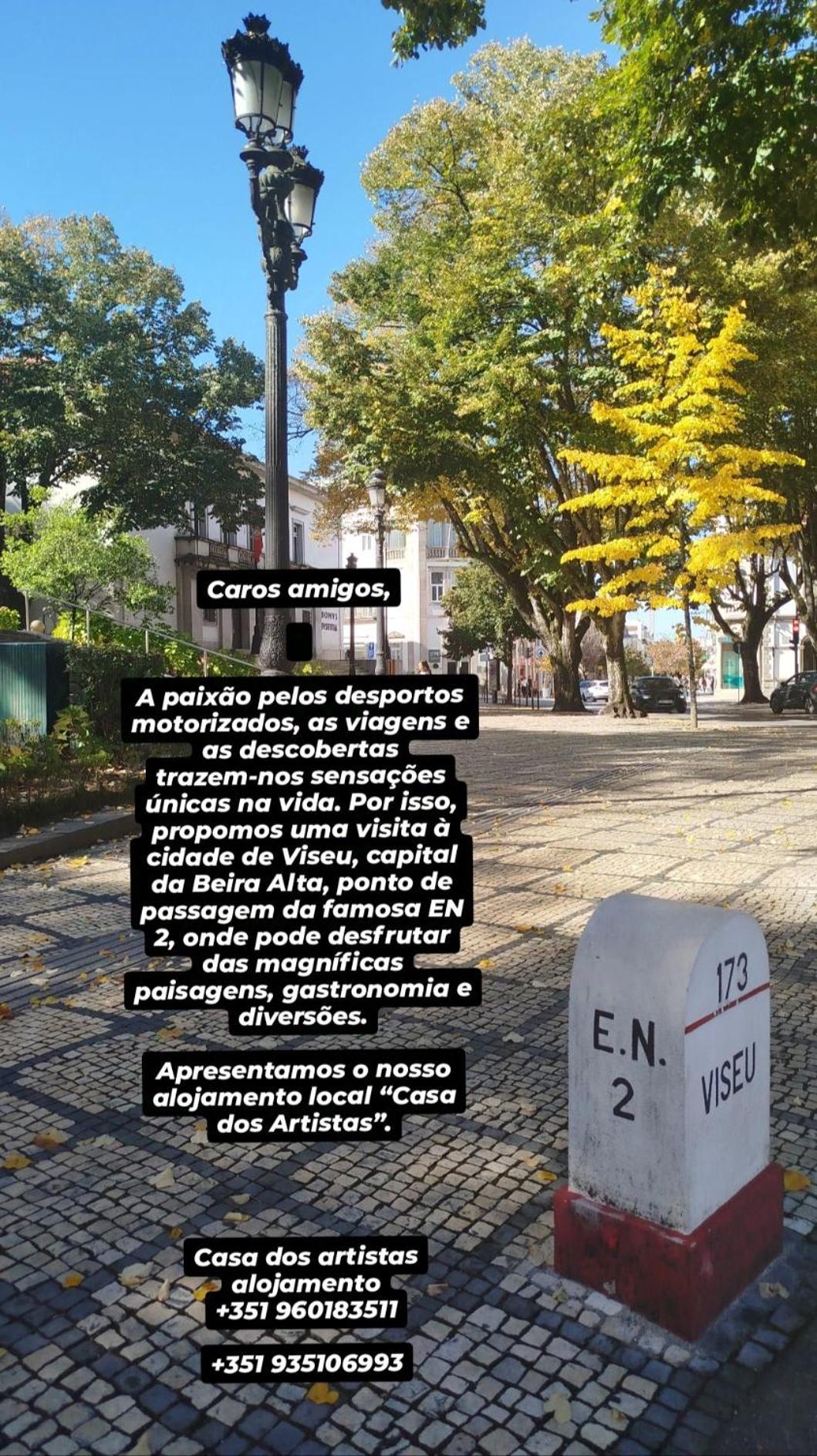 Casa Dos Artistas Daire Viseu Dış mekan fotoğraf